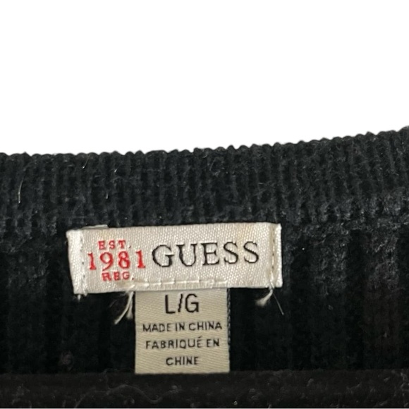 Guess size L black witch zipper - Picture 3 of 3